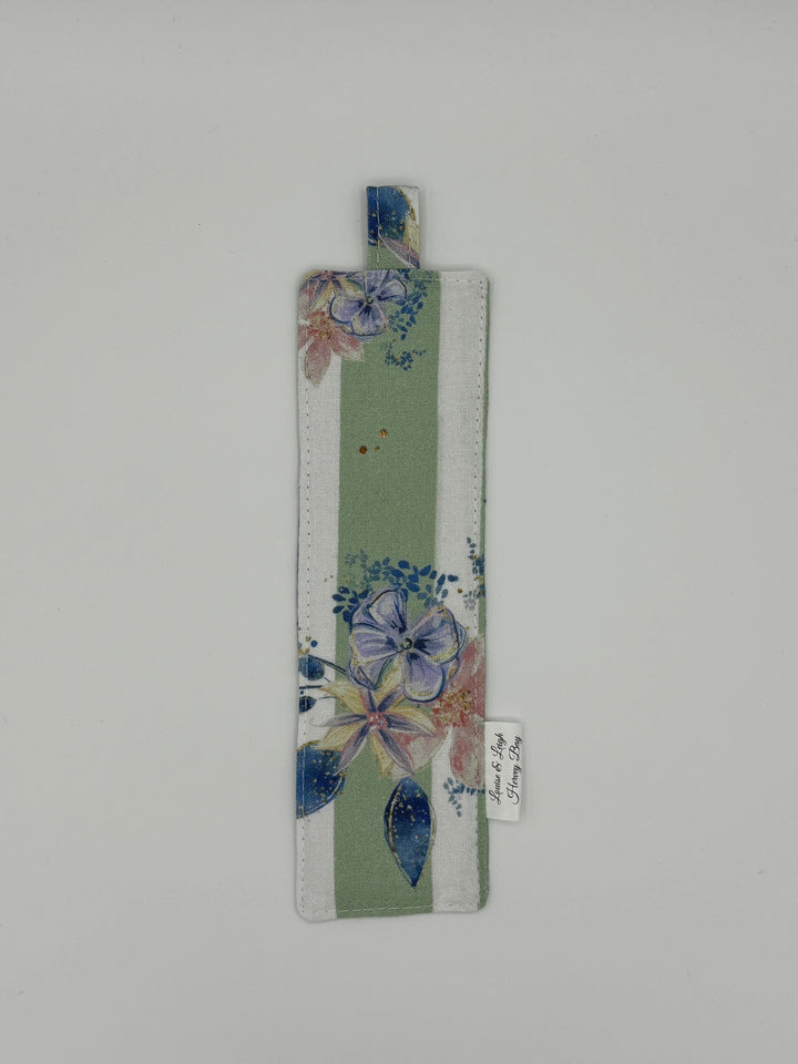 Greenwave - Fabric Bookmark