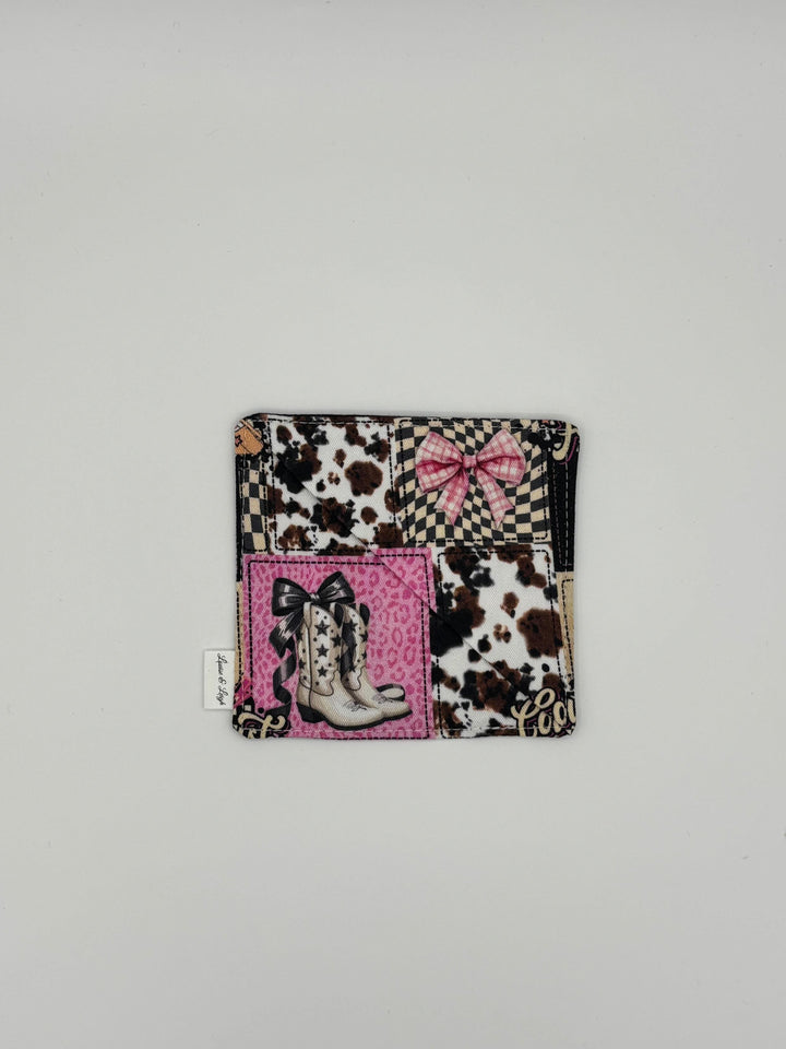 Wild West - Corner Fabric Bookmark