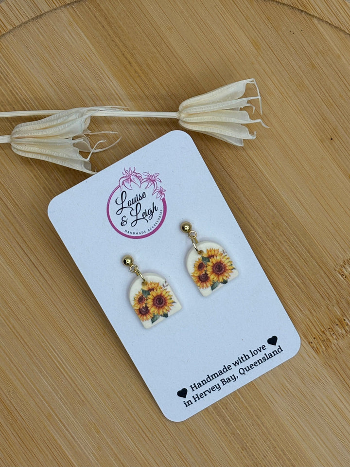 Loves Sunflowers - Earrings