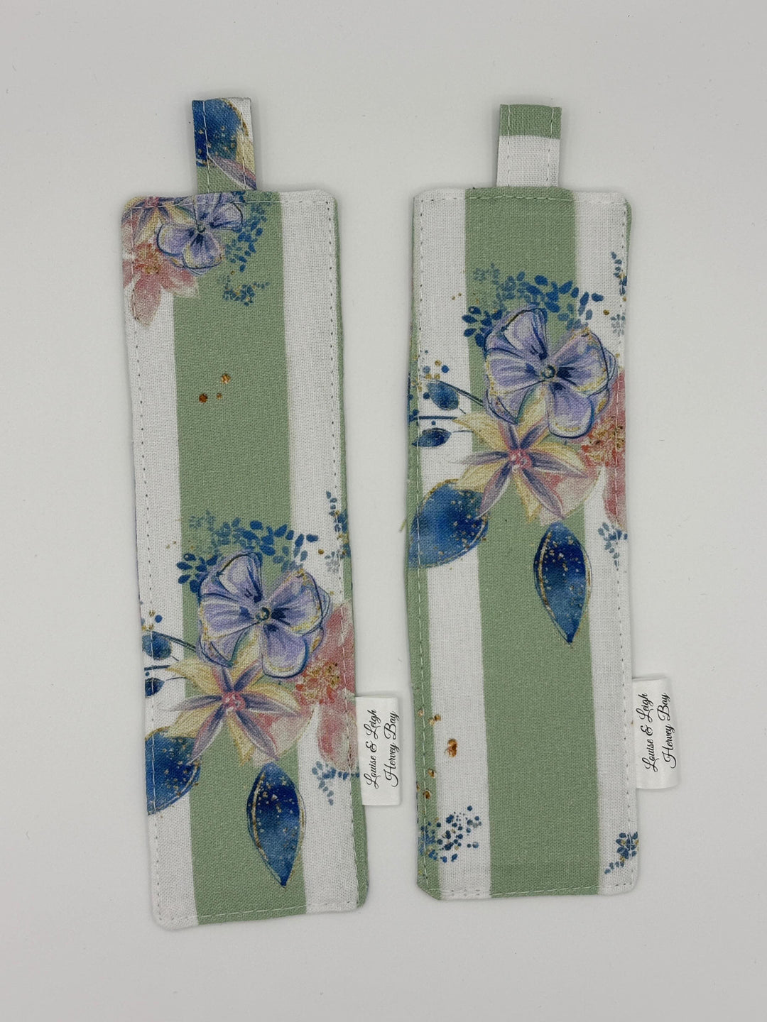 Greenwave - Fabric Bookmark