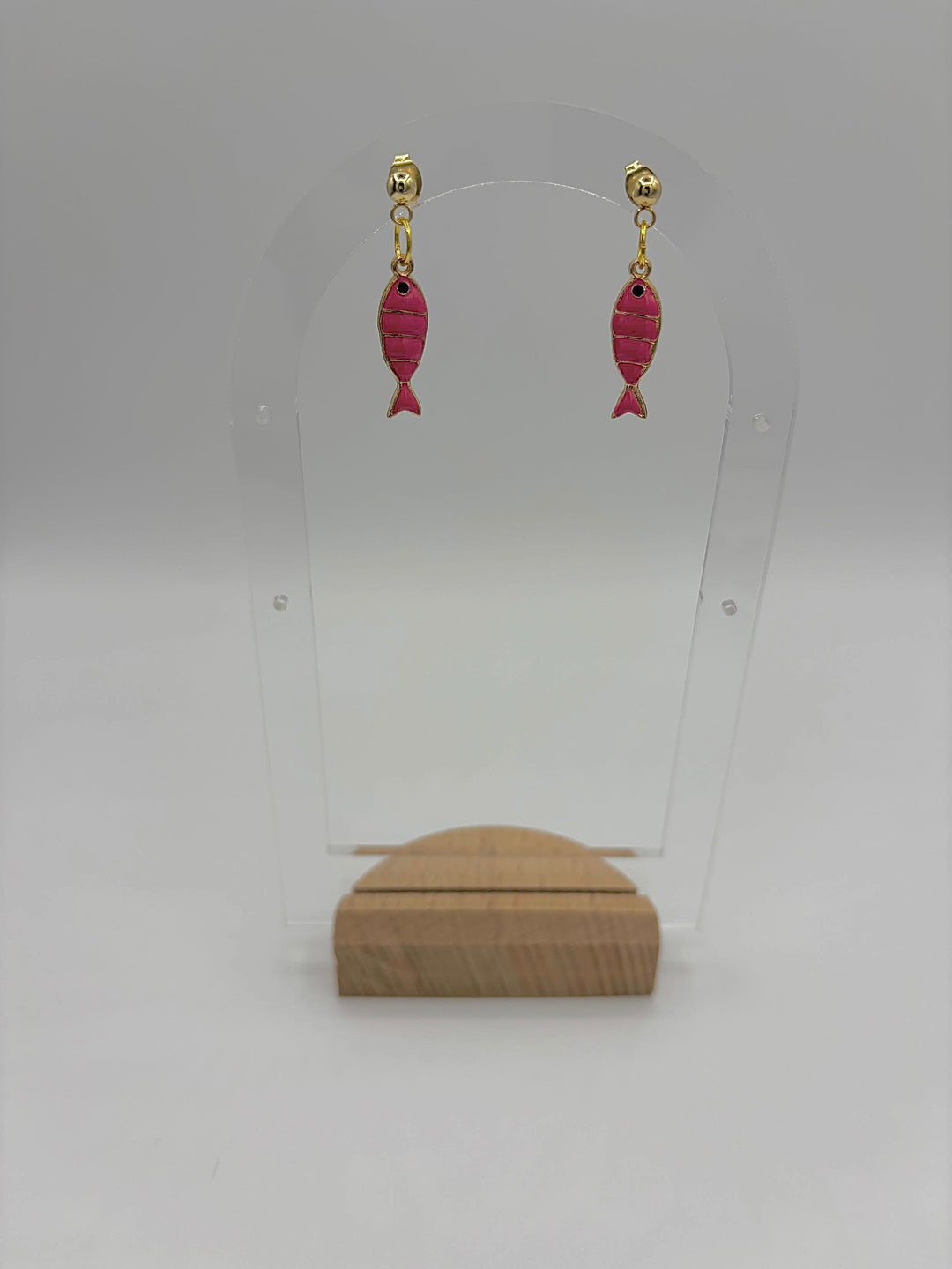 Coral Fish - Charm Earrings