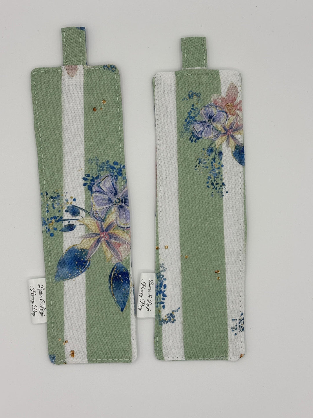 Greenwave - Fabric Bookmark