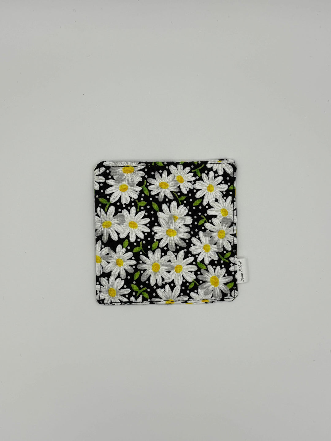 Midnight Daisy - Corner Fabric Bookmark