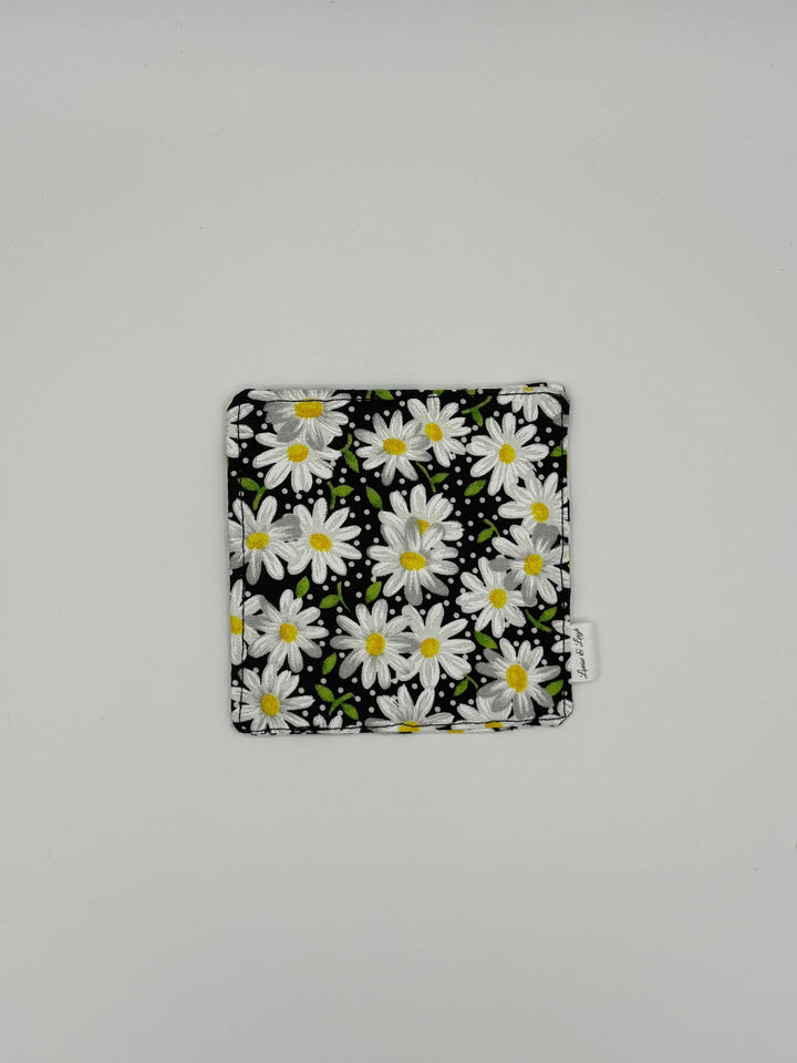 Midnight Daisy - Corner Fabric Bookmark