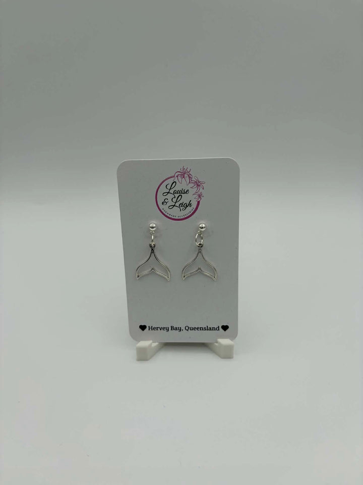 Whale Tails - Charm Earrings