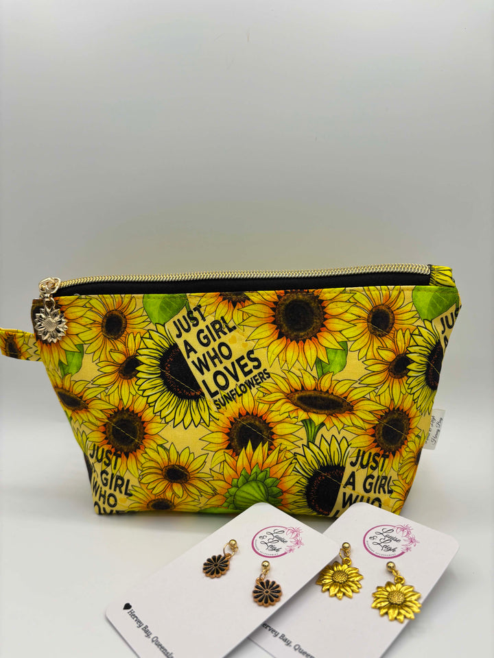 Loves Sunflowers - Small Multi-Use Bag