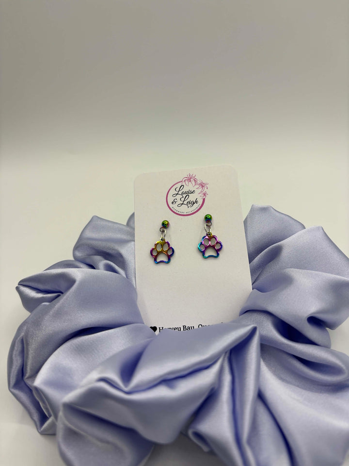 Rainbow Paws - Charm Earrings