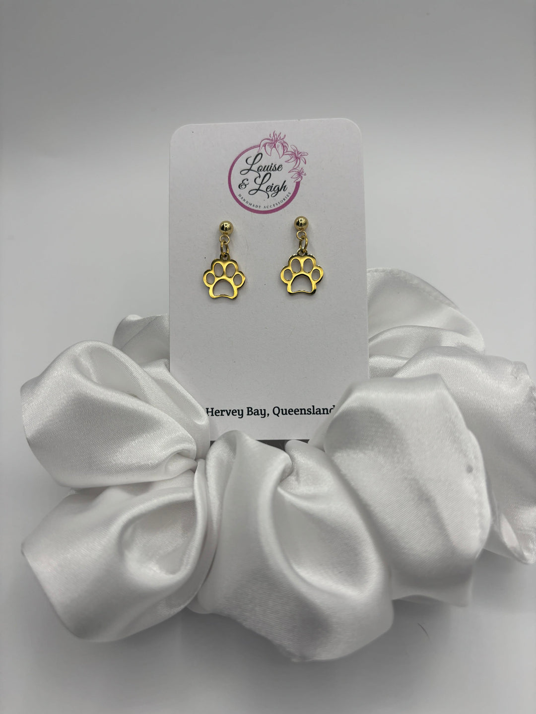 Gold Paws - Charm Earrings