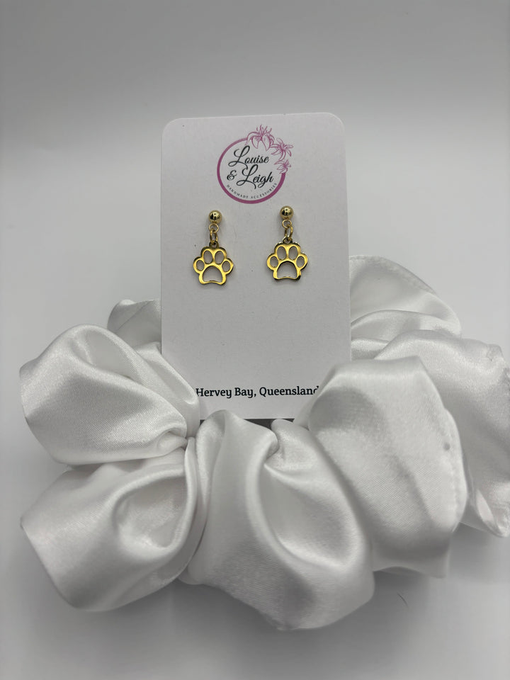 Gold Paws - Charm Earrings