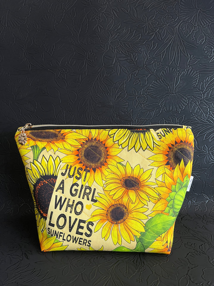 All Purpose Bag - Just a Girl Who Loves Sunflowers